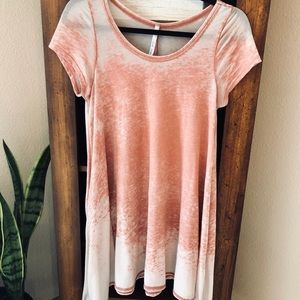 Long Coral Blouse from Boutique